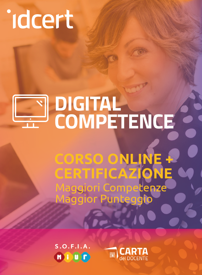 digital competence corso certificato